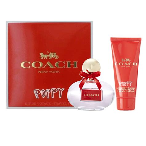 coach perfume poppy gift set.